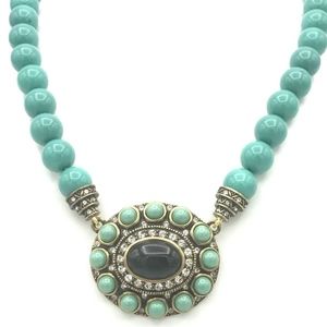 Heidi Daus-New Rhapsody in Hues Necklace-PRISTINE